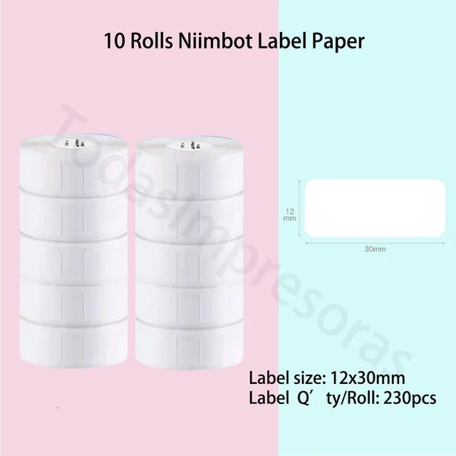 10 Rolls Paper 12x30