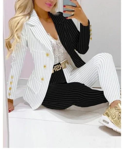 Stripe blanche noire