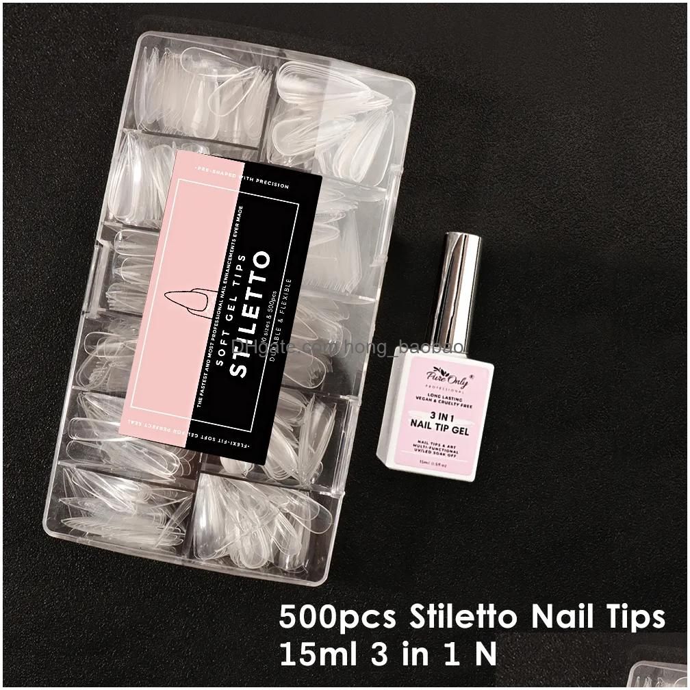 Stiletto Tip Gel Set