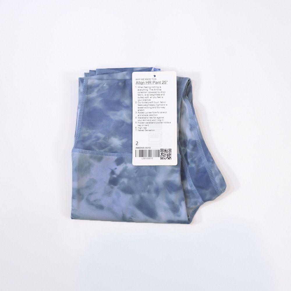 Haze Blue Tie-dye Pants