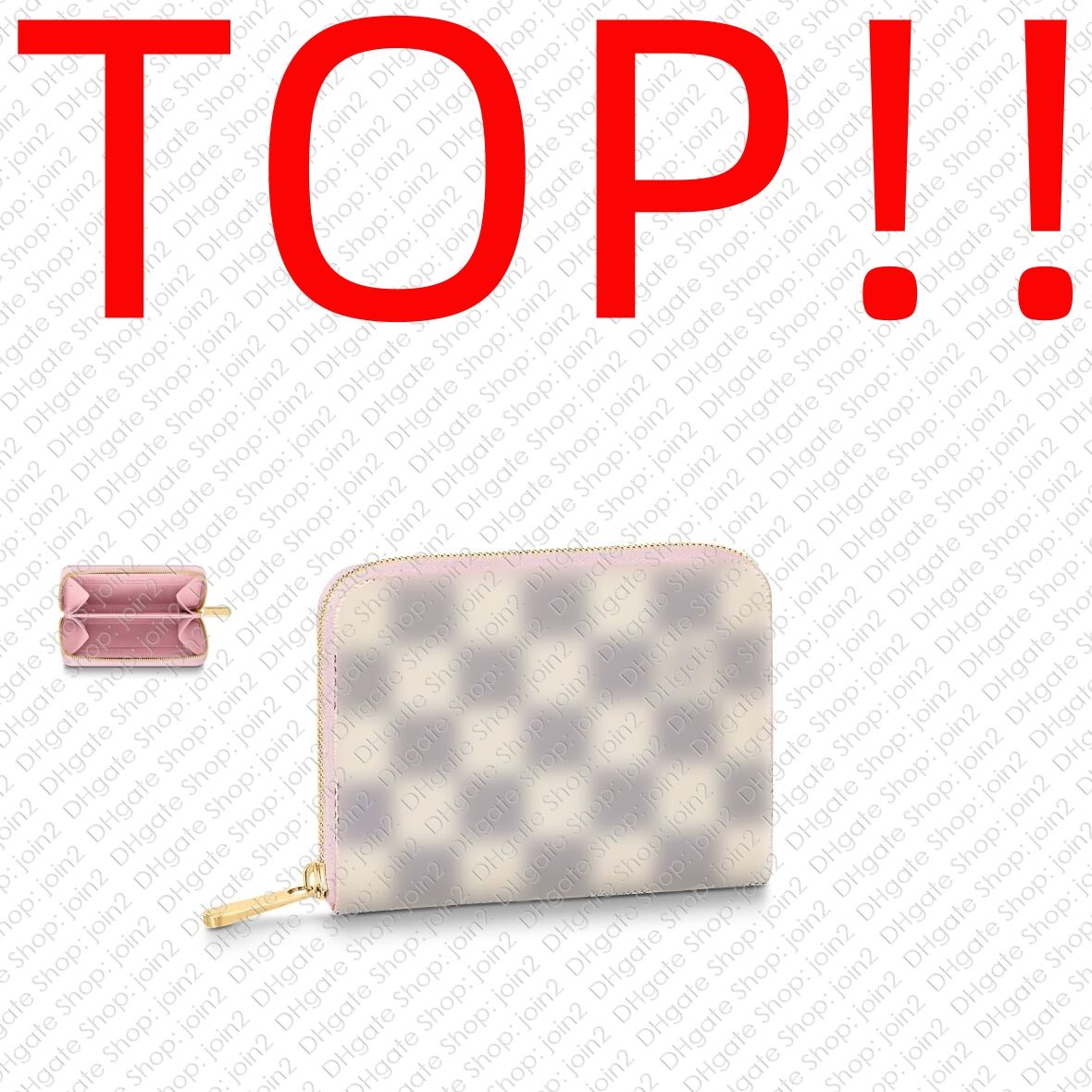 White Checkered (Pink) N60229