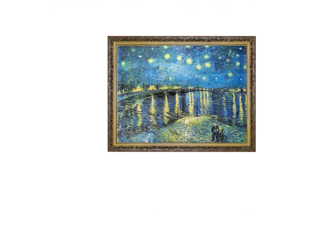 &quot;Starry Night on the Rhône&quot; Van Gogh
