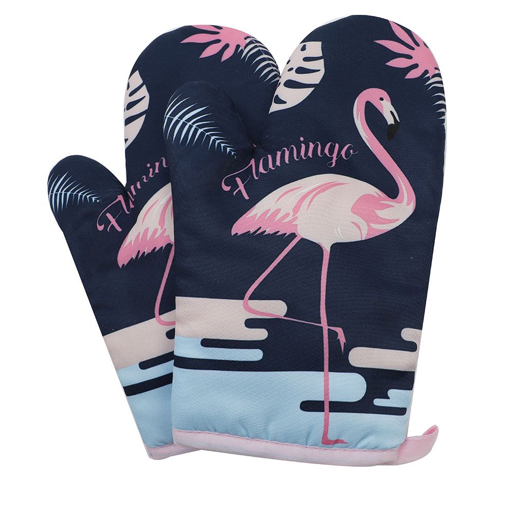 Navy Blue Flamingo