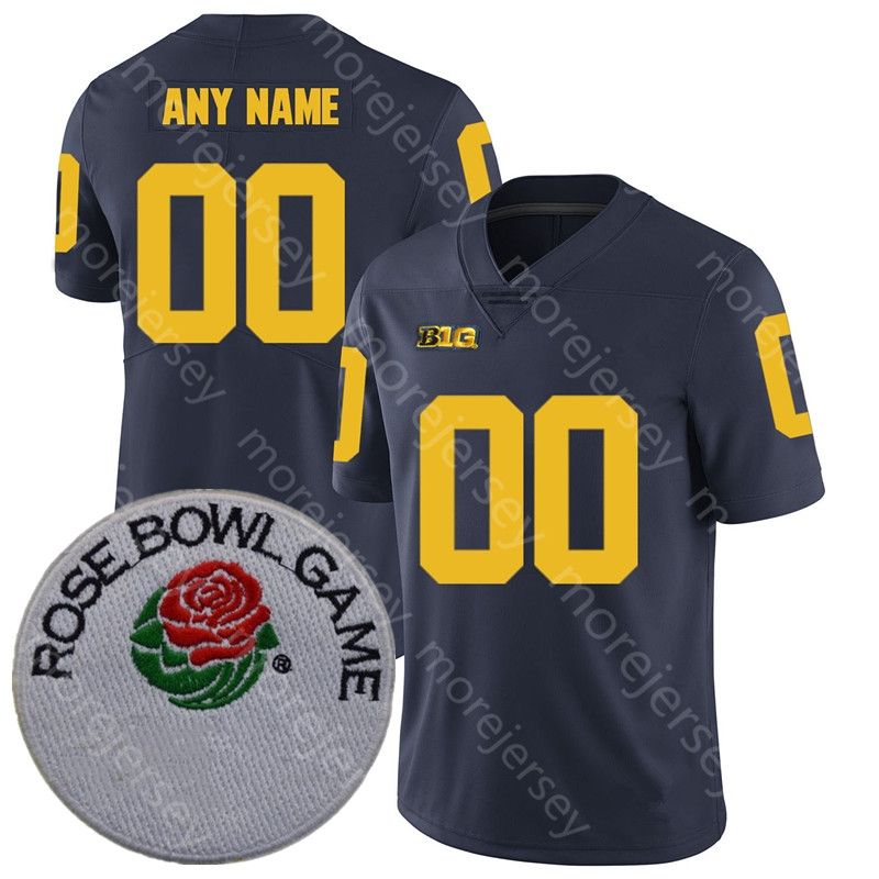 Navy + Rose Bowl Patch