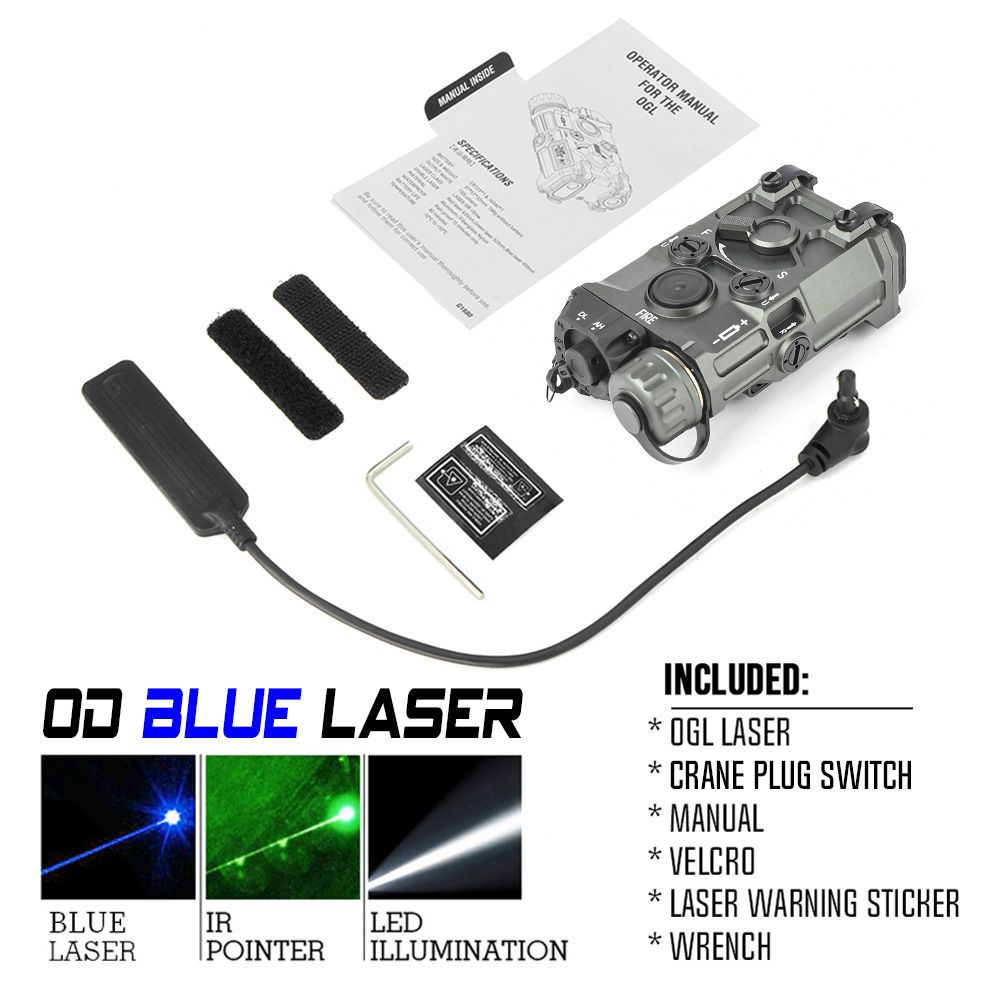 Options:OD Blue Laser;