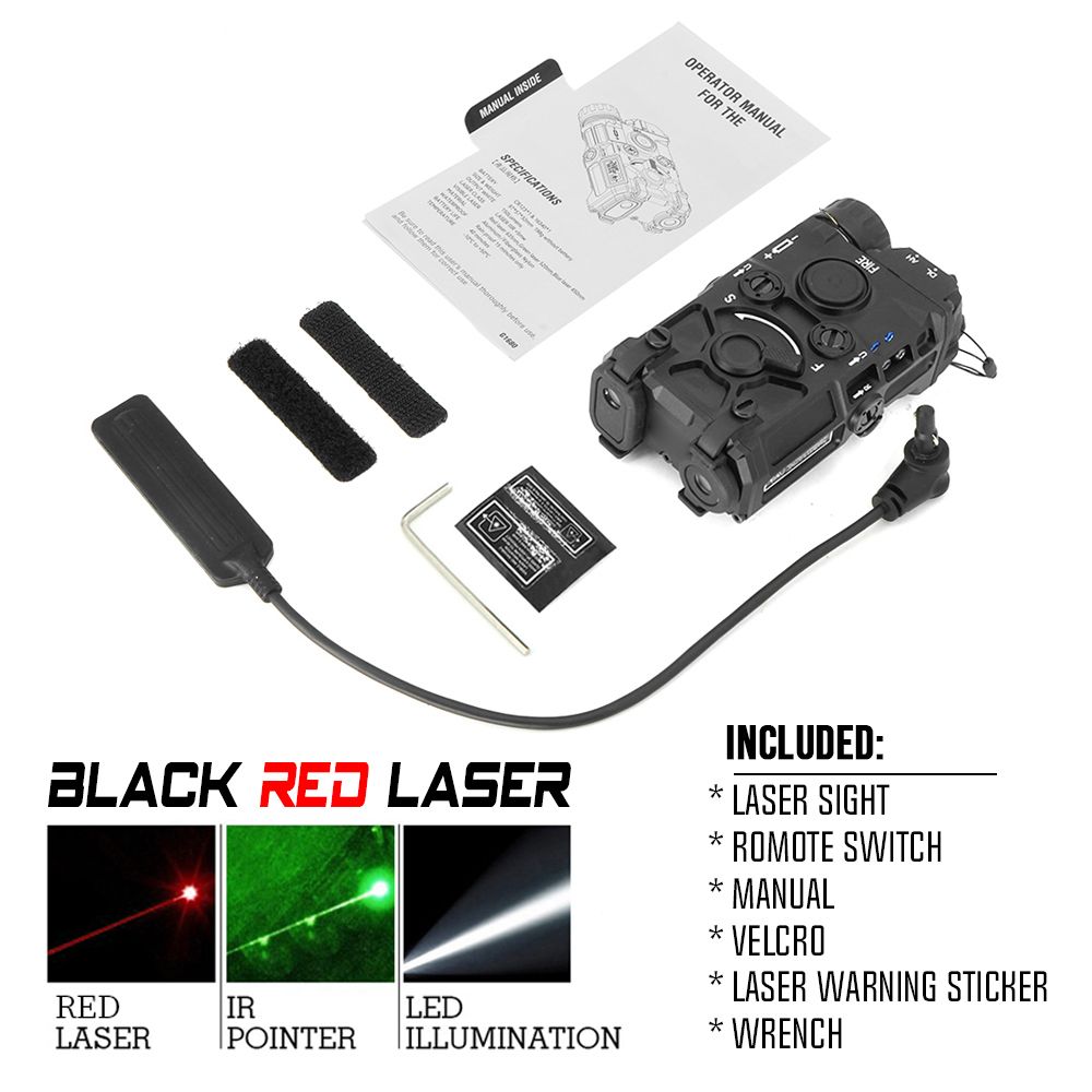 Black Red Laser