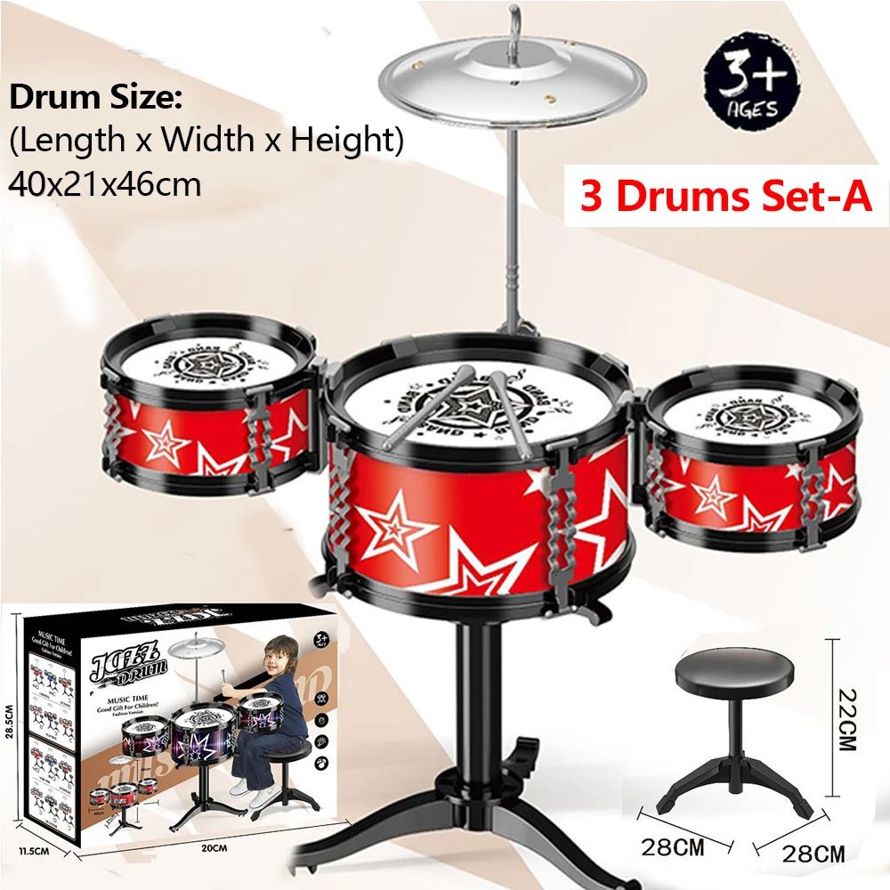 3 Drums Set-a