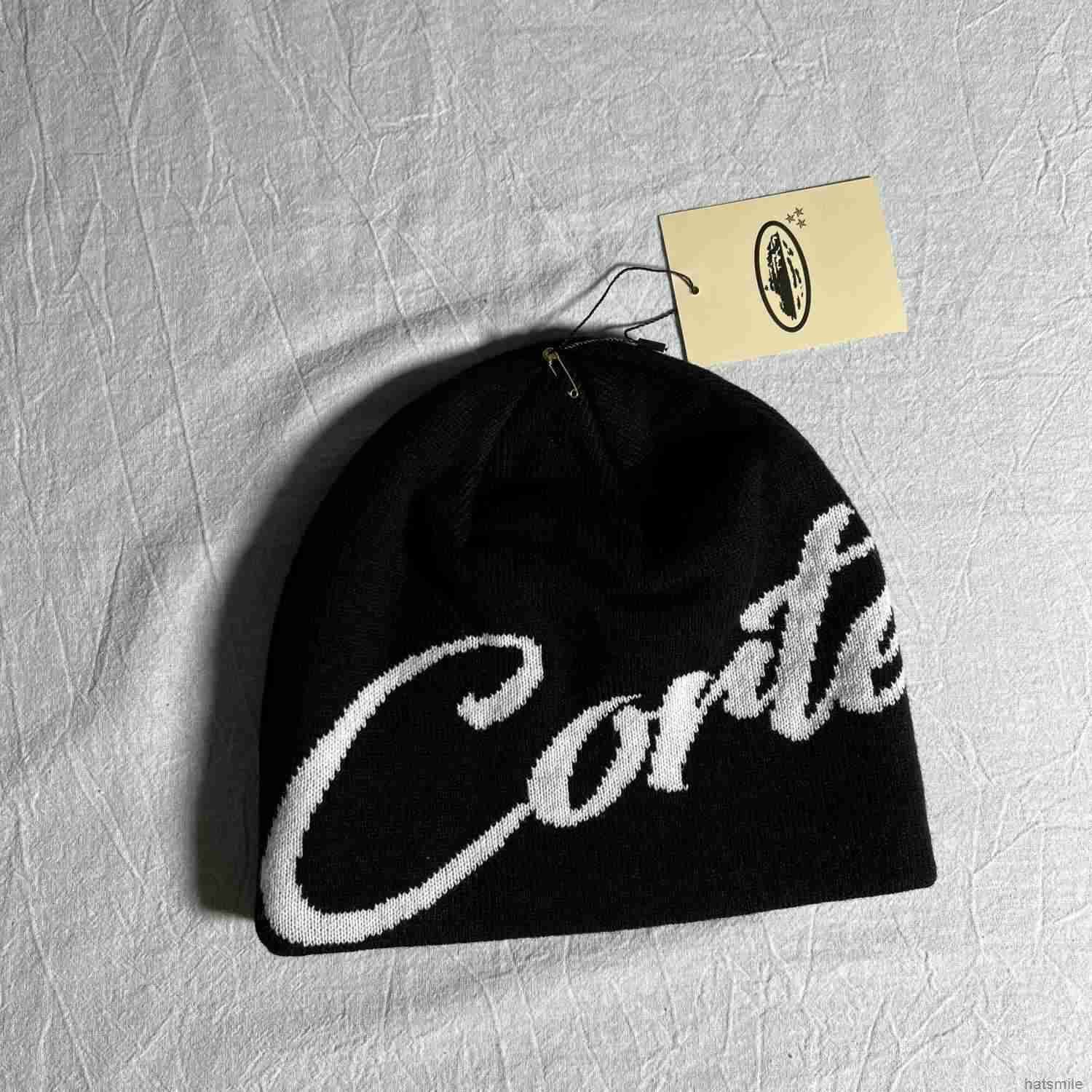 cappello freddo con carattere co nero+bianco