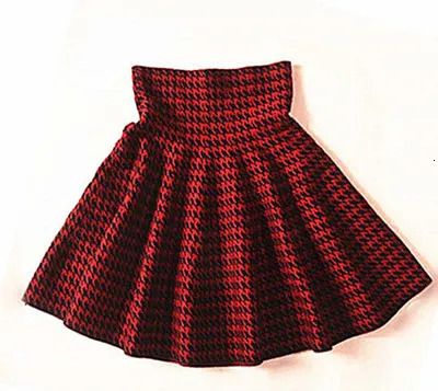 houndstooth red