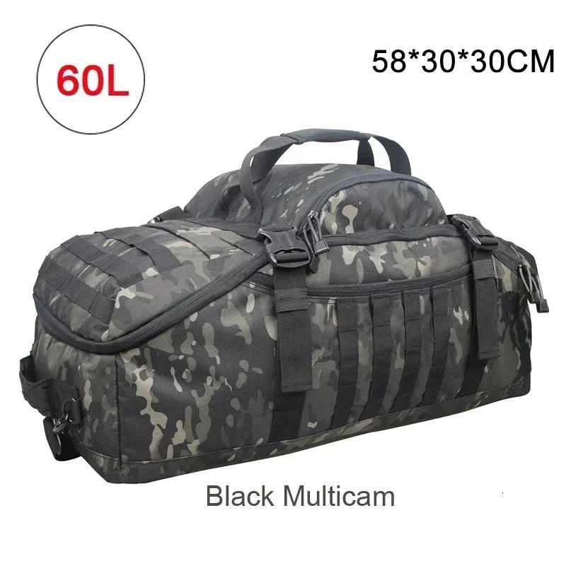 60L svart camo