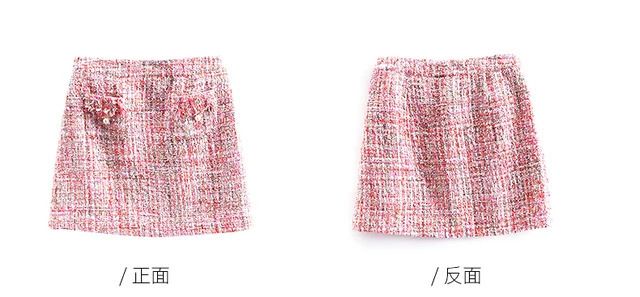 pink skirt