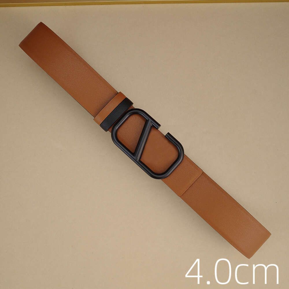 4.0cm large v-dumb black buckle yellow