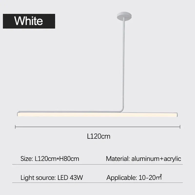 lumière froide L120cm Blanc