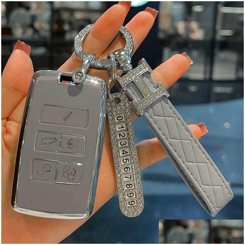 A Grey H Keychain