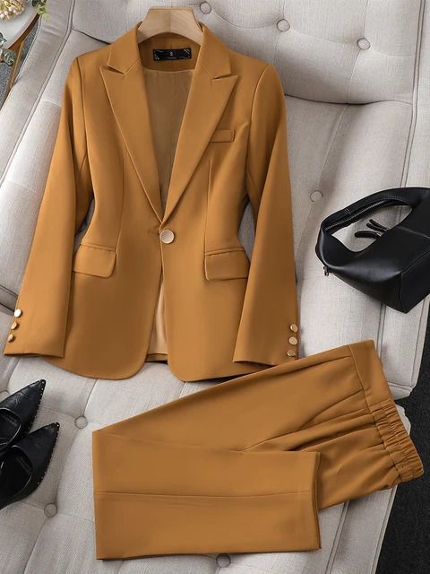 brown 2 piece set