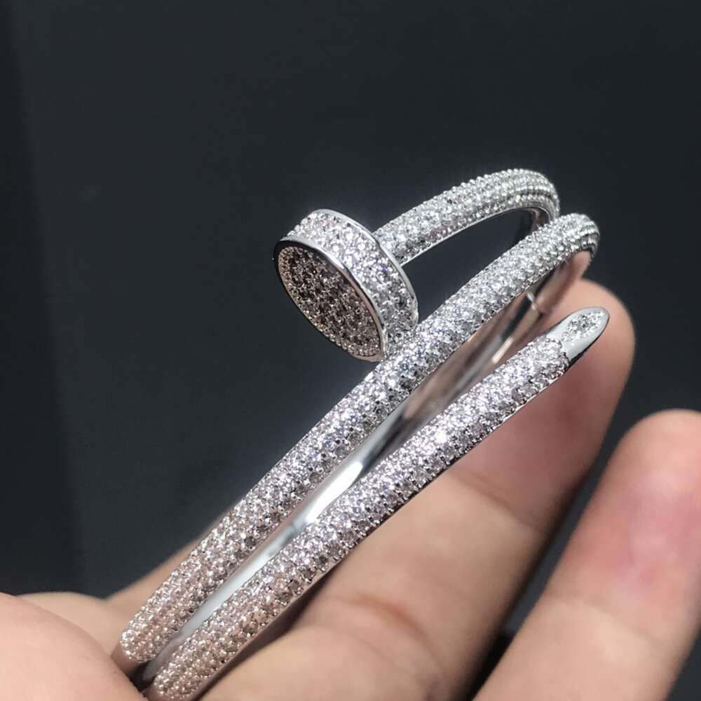 Taille du diamant complet à double couche de platine