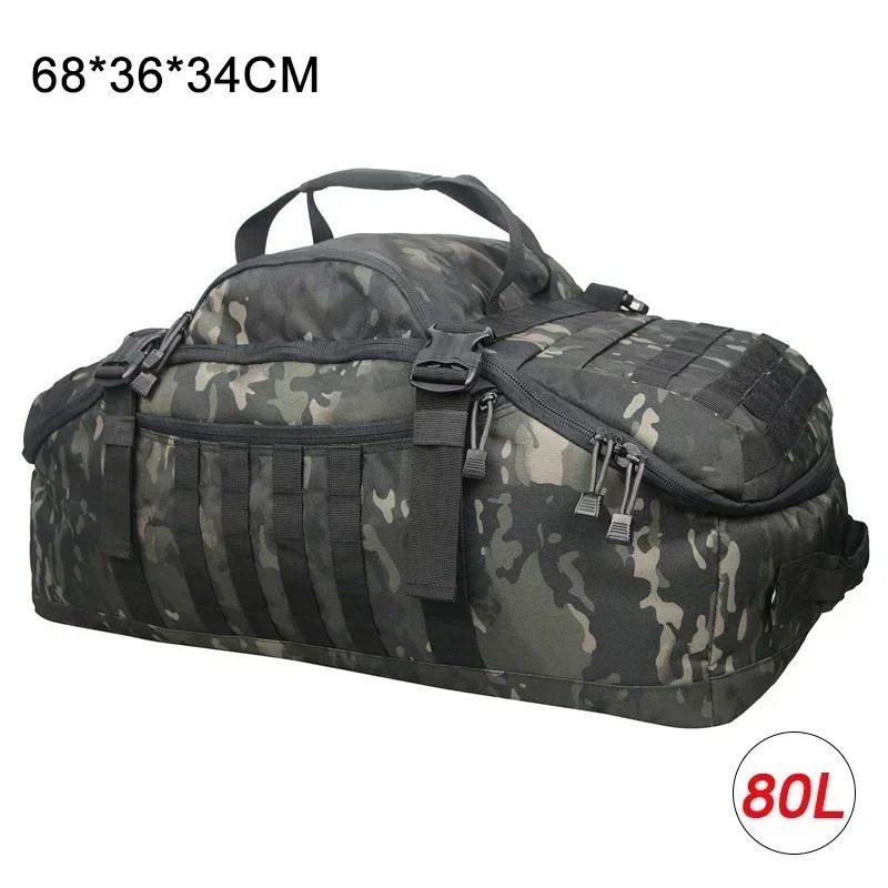 80L 블랙 카모