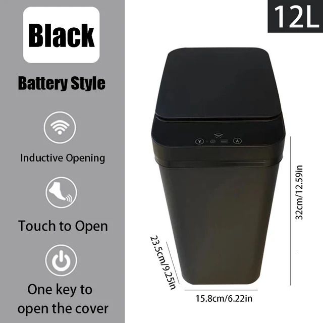 12l Black Battery