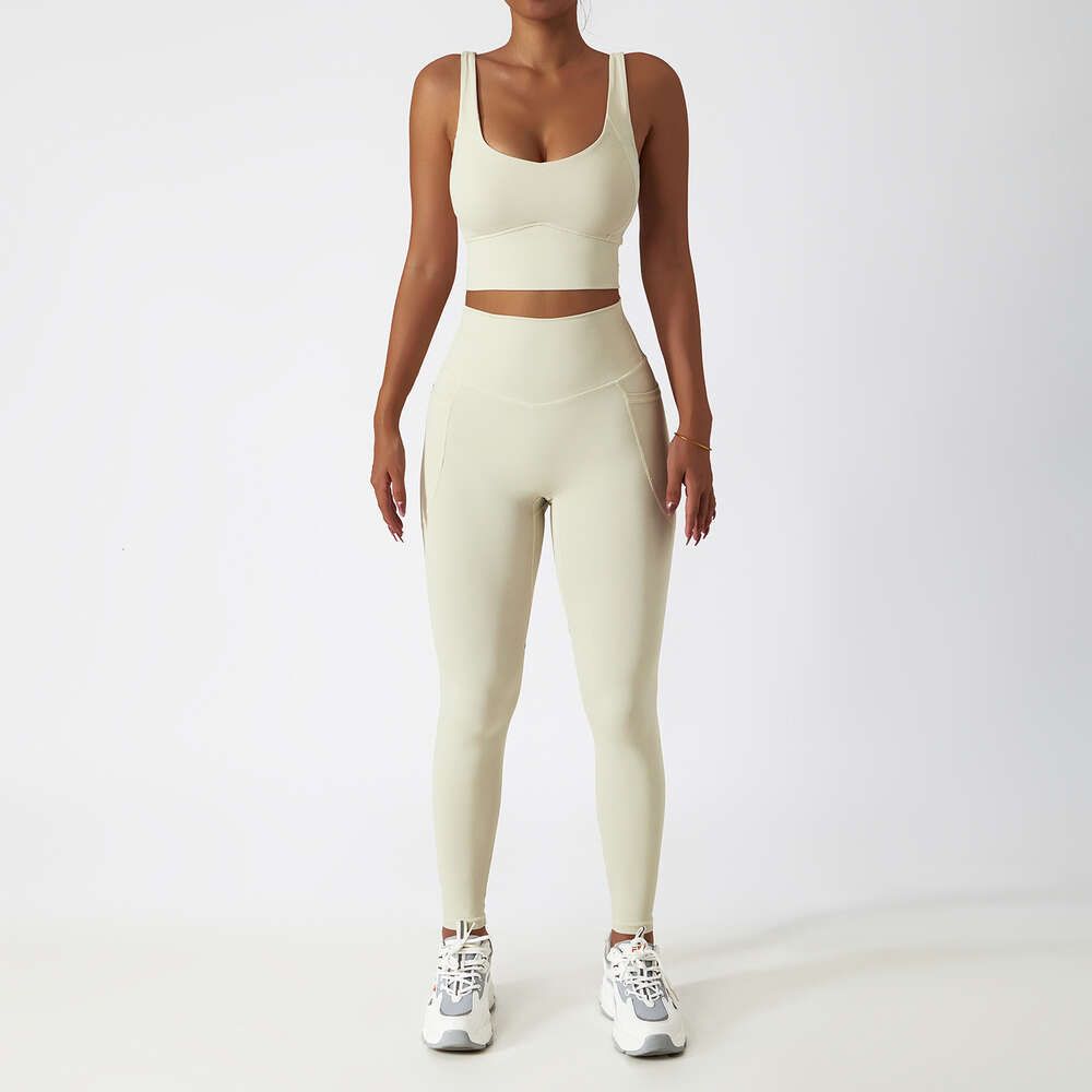 Beige Legging Sets