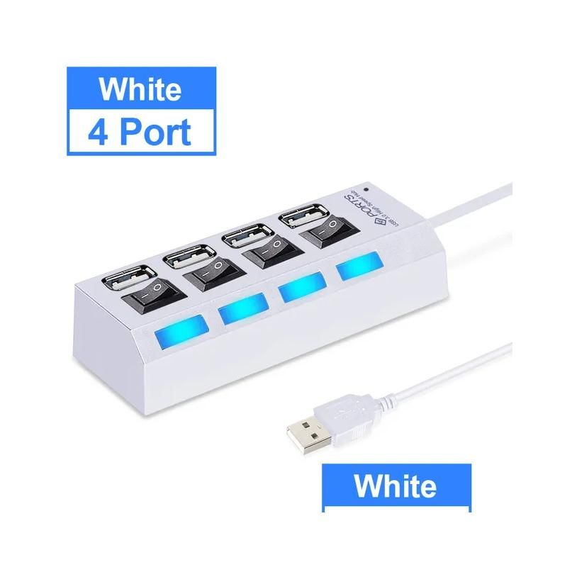 White 4 Ports