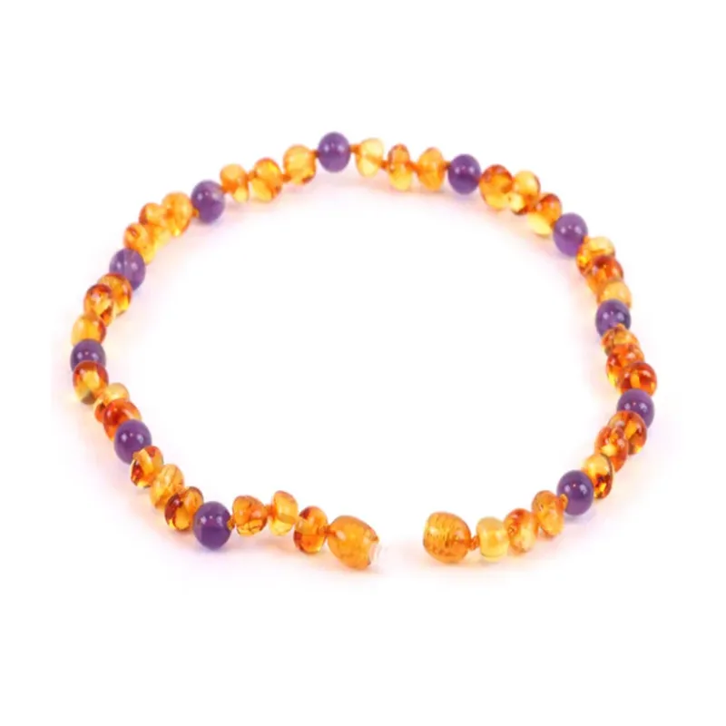 Amethyst Amber CHINA 14CM Baby Bracelet