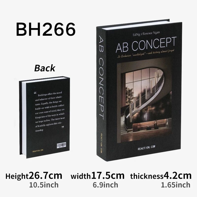 Bh-266-Book Box ( Openable)