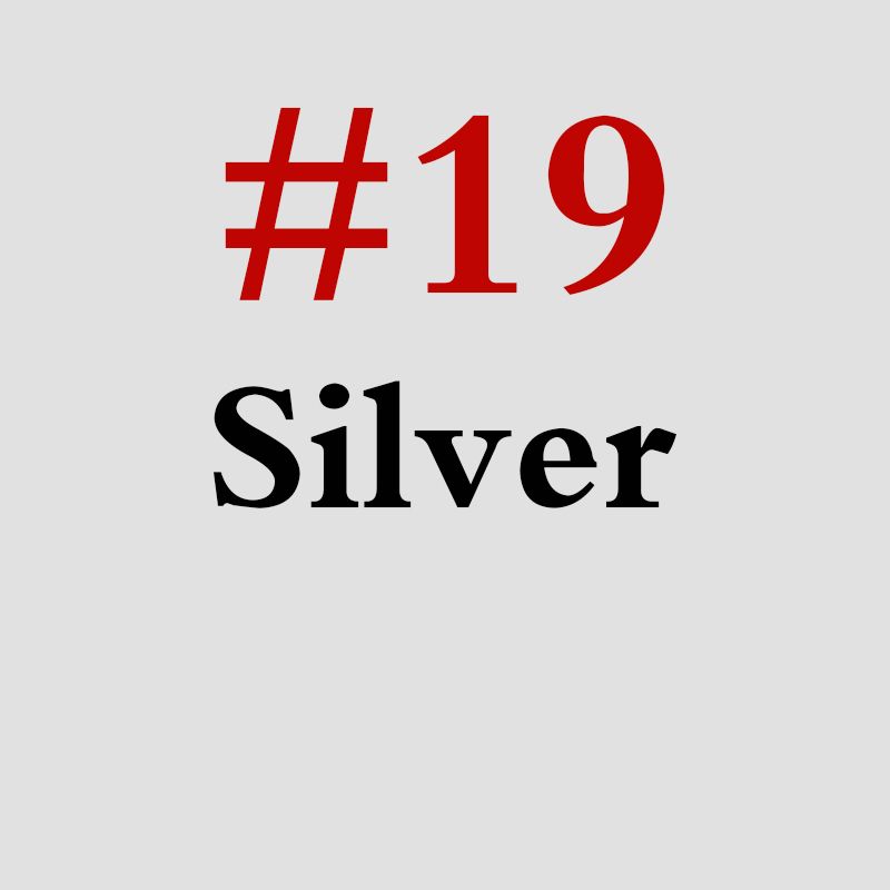 Zilver # 19