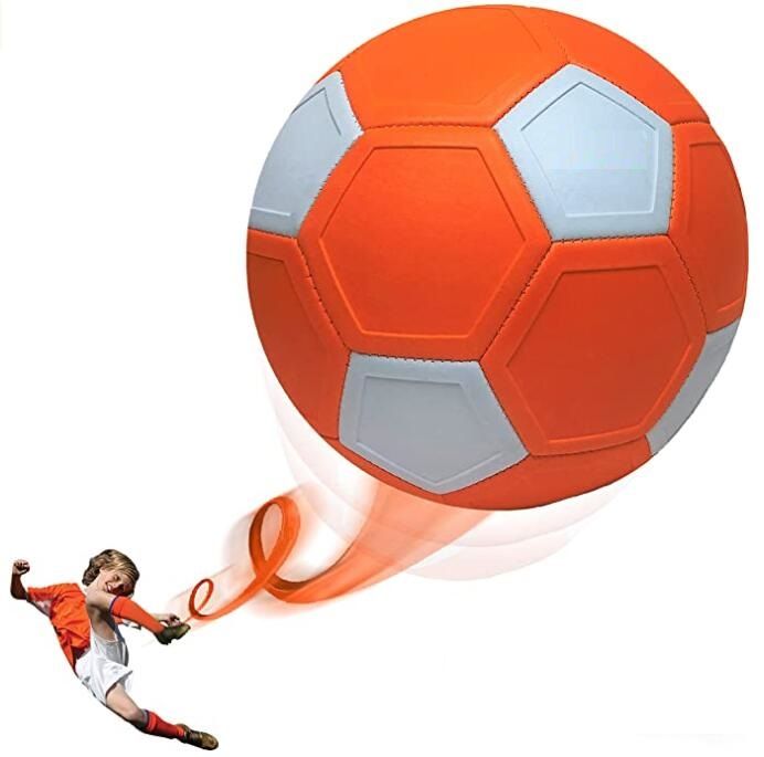 Orange Curve And Swerve Football