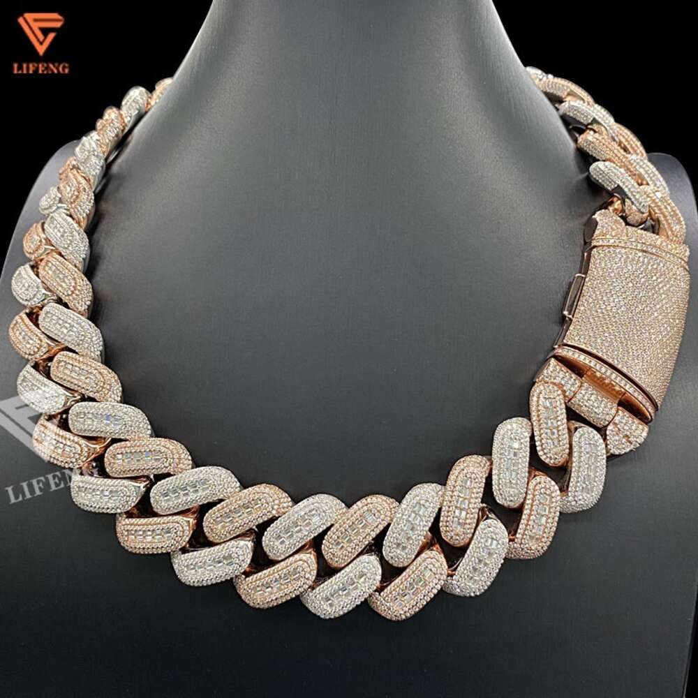 Two Tone Necklace-24inches