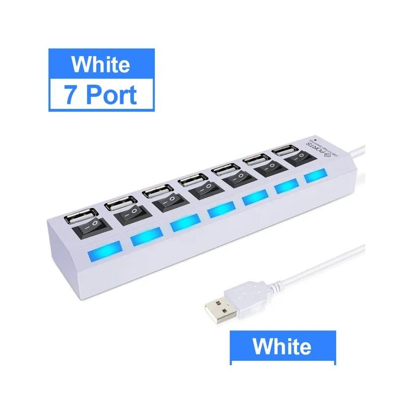 White 7 Ports