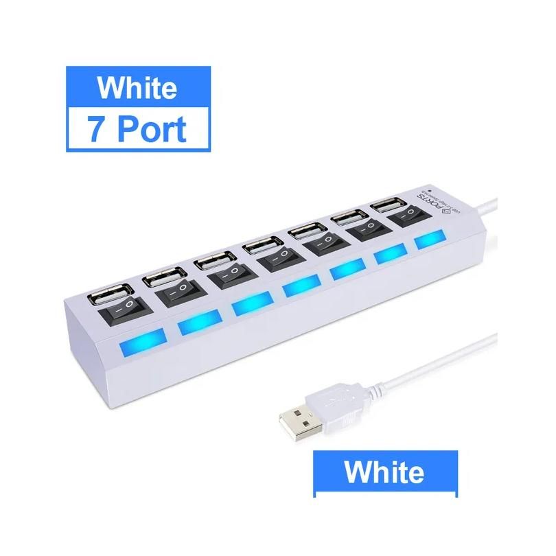 Blanc 7 Ports