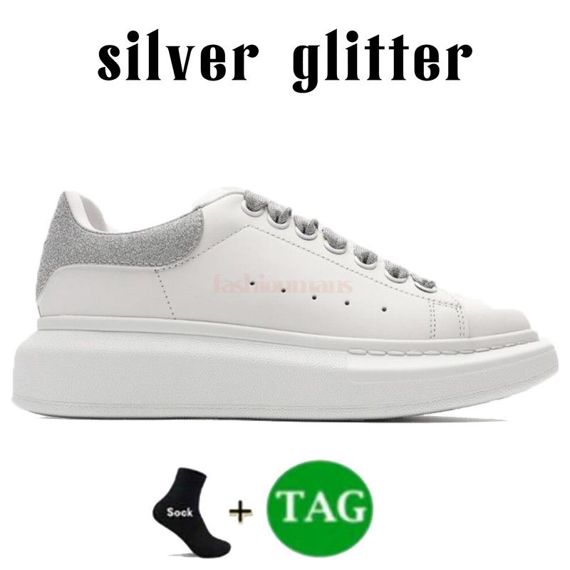 zilveren glitter