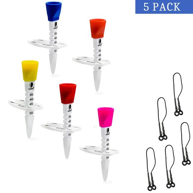 5 Pcs Golf Tees