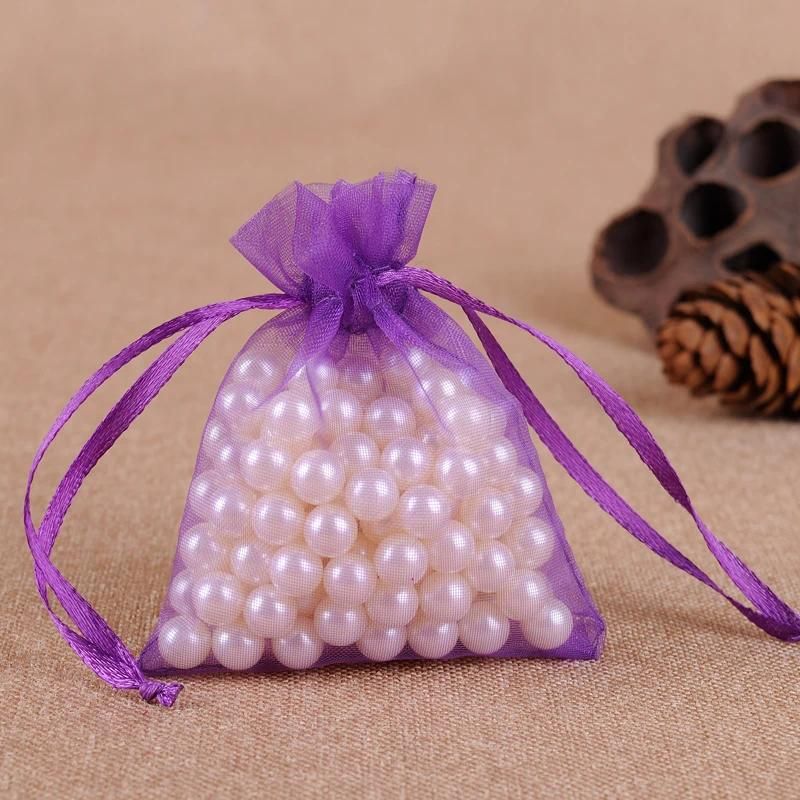 50pcs 7x9cm Violet foncé