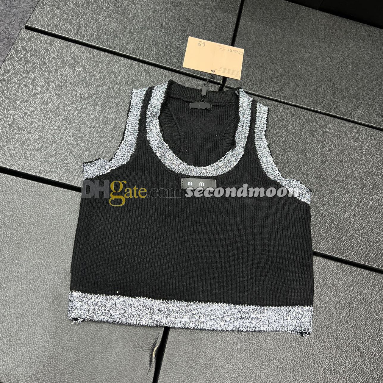 crop top noire