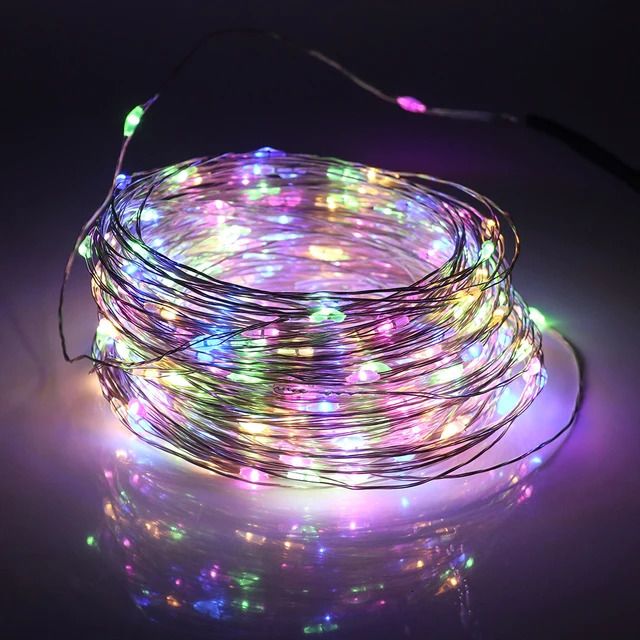 Plug-10m multicolore-EU-10M 100LEDS