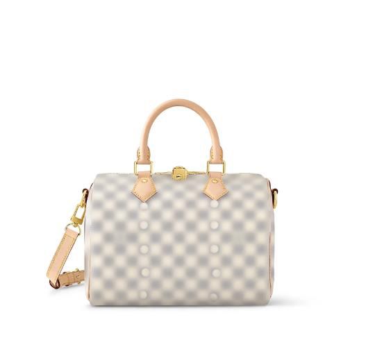 white grid(with long strap)
