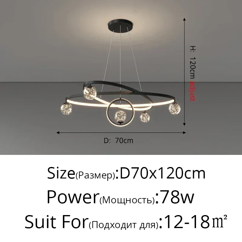 3 färger ingen avlägsen svart 70 cm 3 ring