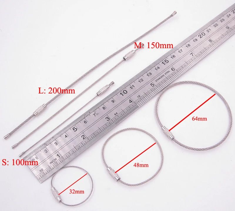 Tjock 2,0 mm-50pcs-10 cm