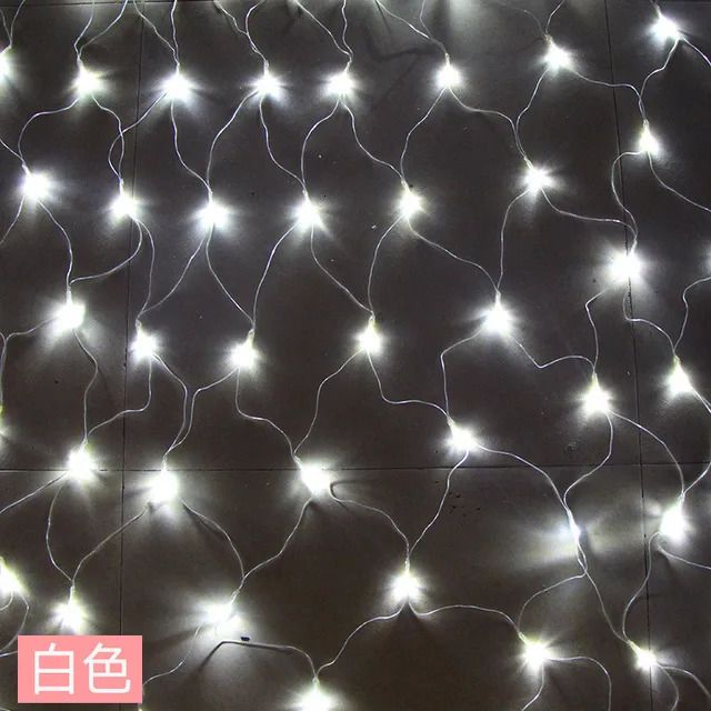 Prise Eu Blanc-6x4m - 672 Leds