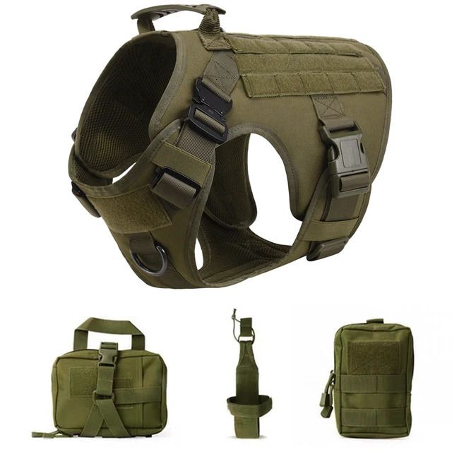 Ensemble vert 4 pièces-L (30-40kg)