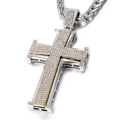 Small Silver Cross-30INCH (75cm)