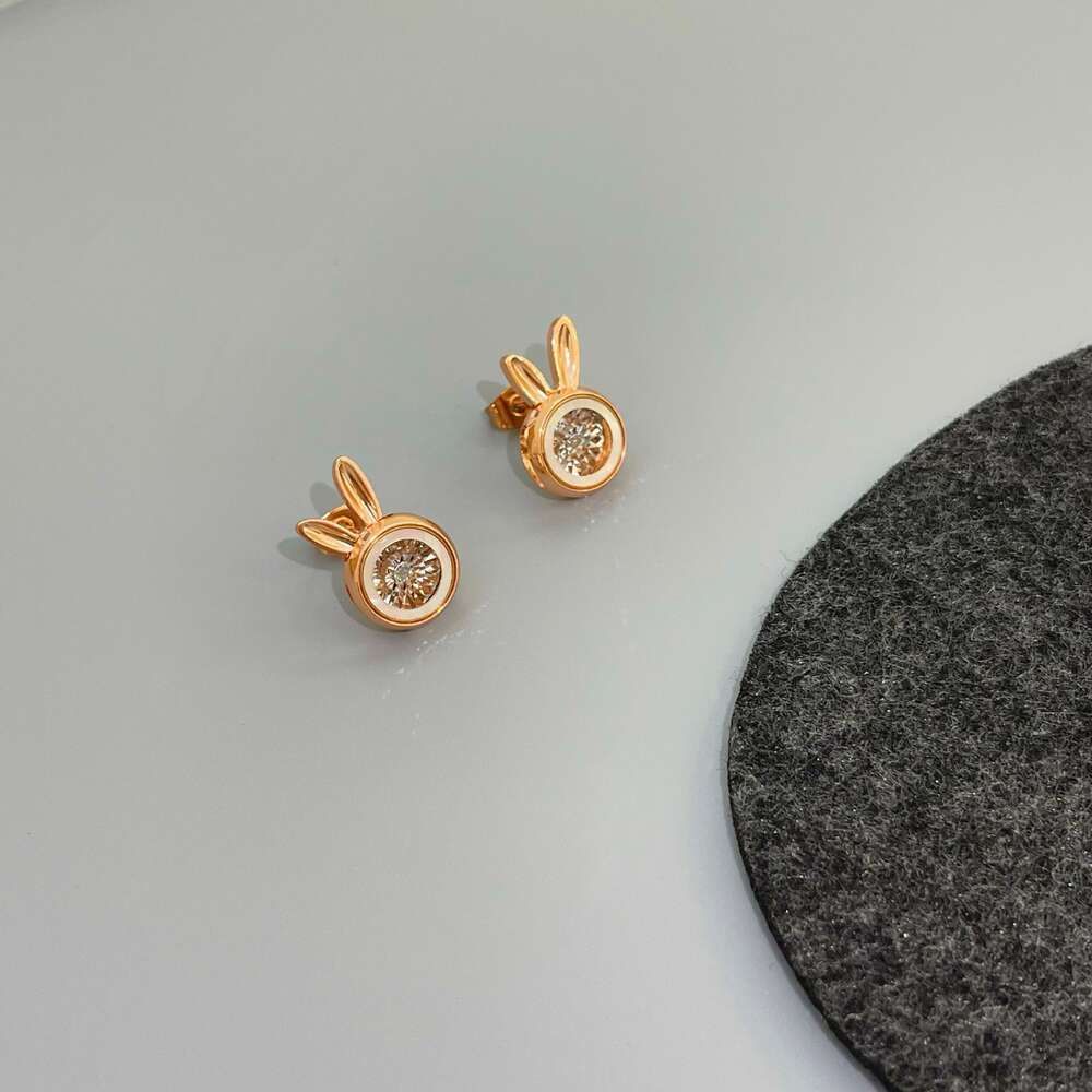 Boucles d'oreilles en or rose