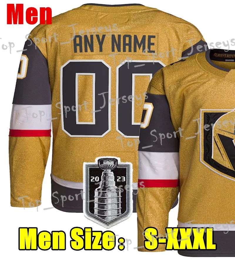 Gold Men+2023 Stanley Cup Final Patch