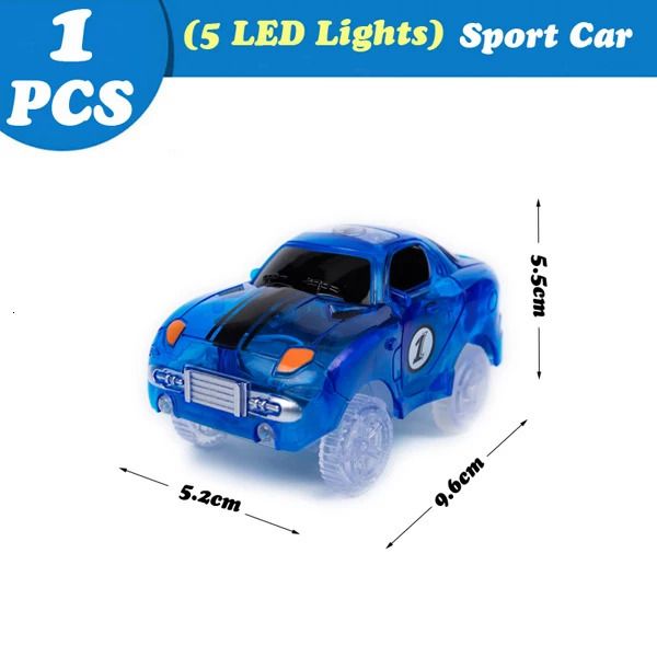 5ed Blue Racingcar