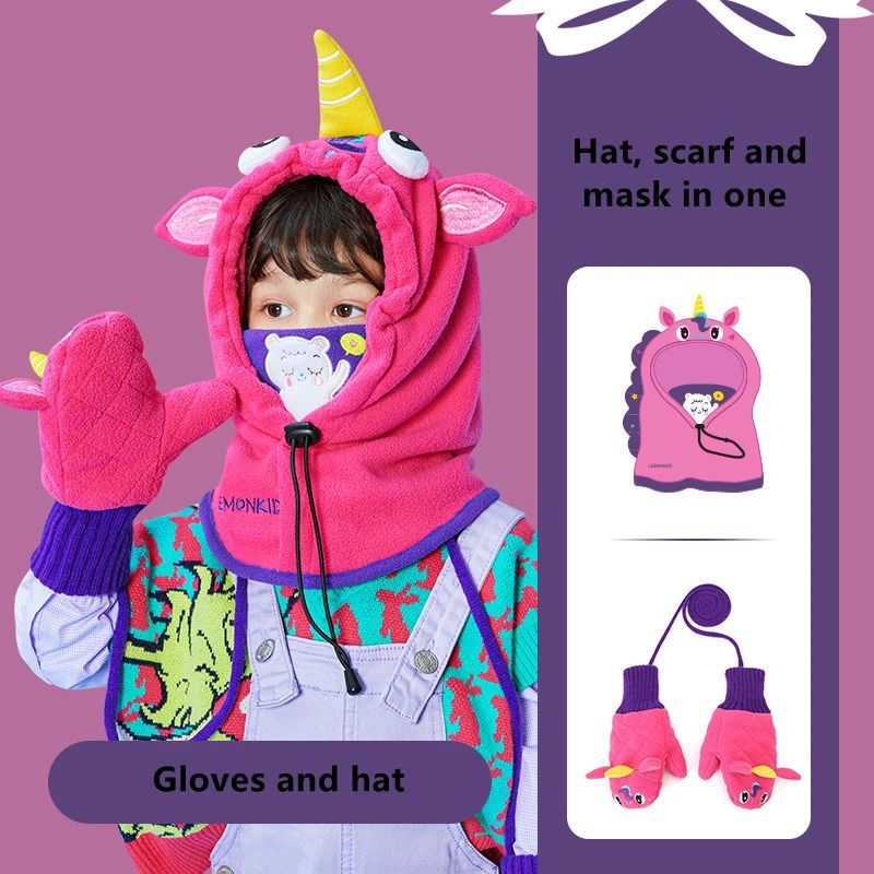 hat and gloves