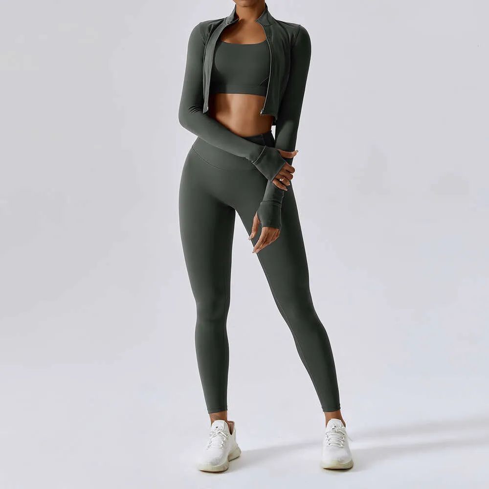 gray legging sets