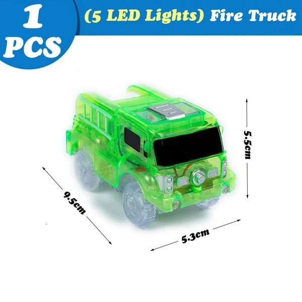 5ed Green Fire Car