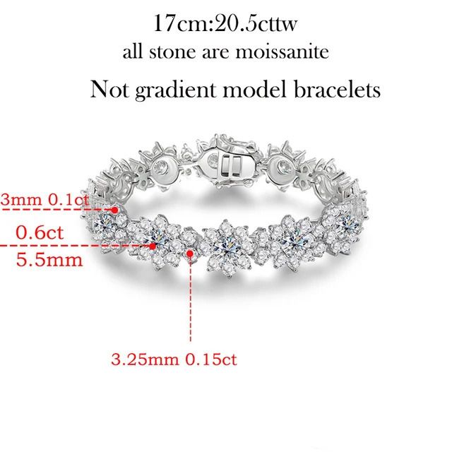 Bracelets 17cm