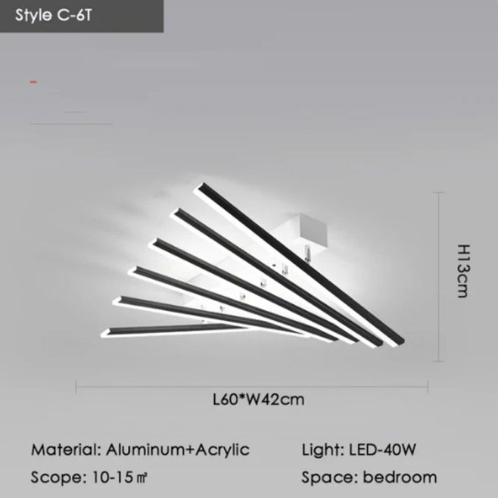 40W C type-6 heads